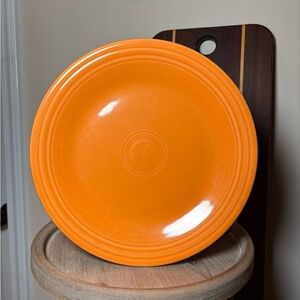 Fiestaware Orange Dinner Plate, 10.5”